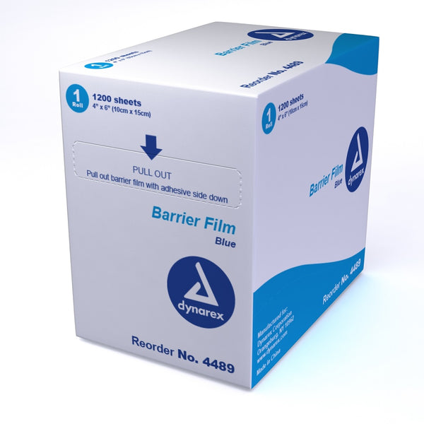 Película de barrera dental 4&quot; x 6&quot; - 1200 hojas por caja