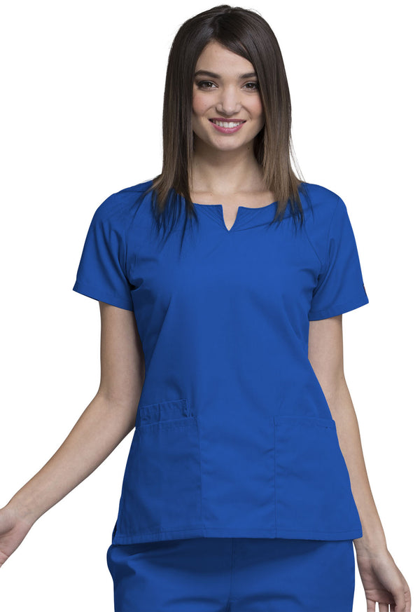 Round Neck Top in Royal