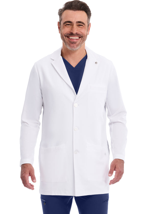 Bata médica para caballero Logan by Healing Hands – Modelo 5100