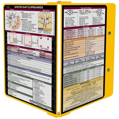 WhiteCoat Clipboard® Edición Medicina - Amarillo