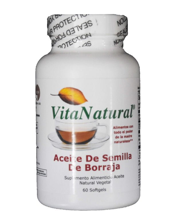 Aceite de Semilla de Borraja (60 cápsulas)
